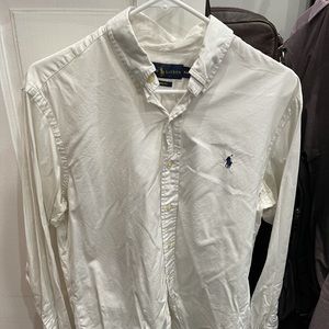 Polo Ralph Lauren White Men’s Dress Shirt